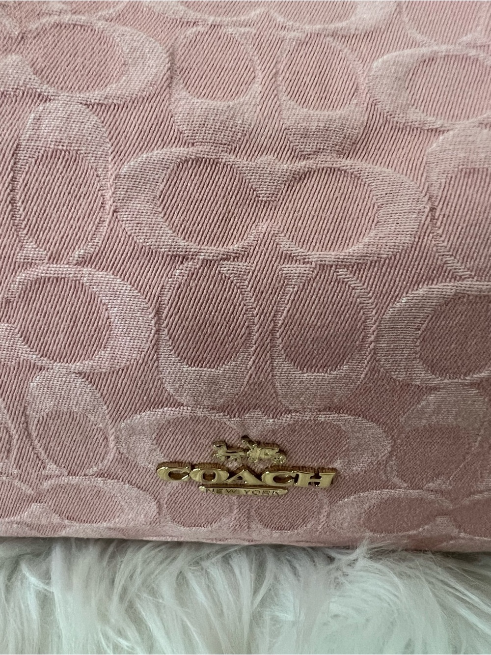 Coach Laurel in pink denim - Picture 3 of 11